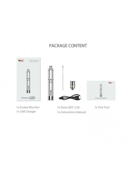 Yocan Evolve Plus Wax Vaporizer 1100mAh 1