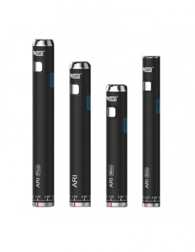 Yocan ARI Series 510 Thread Battery ARI Plus Black 1pcs:0 US